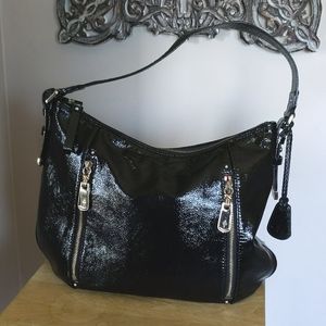 Cole Haan Shoulder Bag Patent Leather